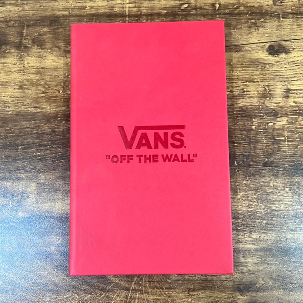 Vans Red Journal